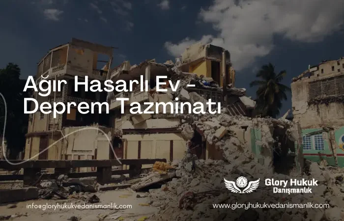 ağır hasarlı ev